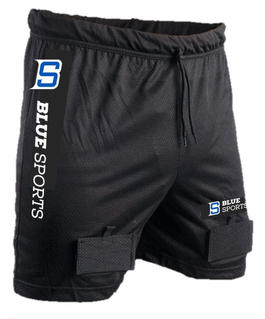 Blue Sports Mesh Jock Shorts Junior