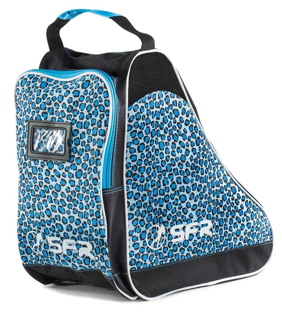 SFR Blue Leopard Print Bags